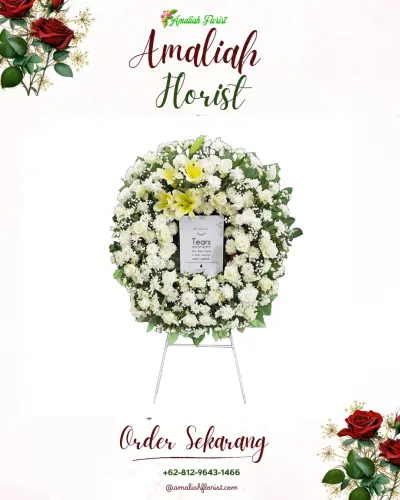 Krans Bunga Duka Cita di Labuhan Labo